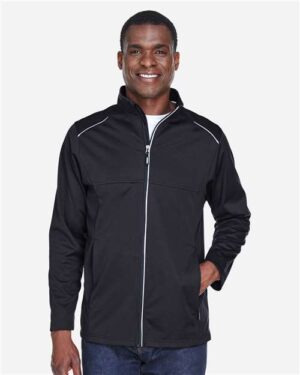 119446_omf_fm Men's Techno Lite Three-Layer Knit Tech-Shell